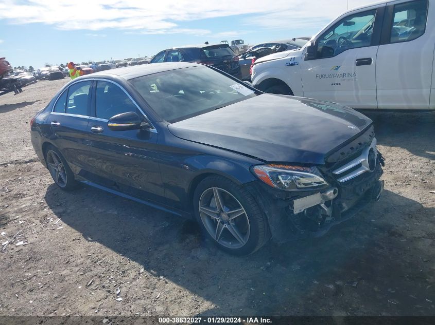 2015 MERCEDES-BENZ C 300 LUXURY/SPORT - 55SWF4JB4FU063207