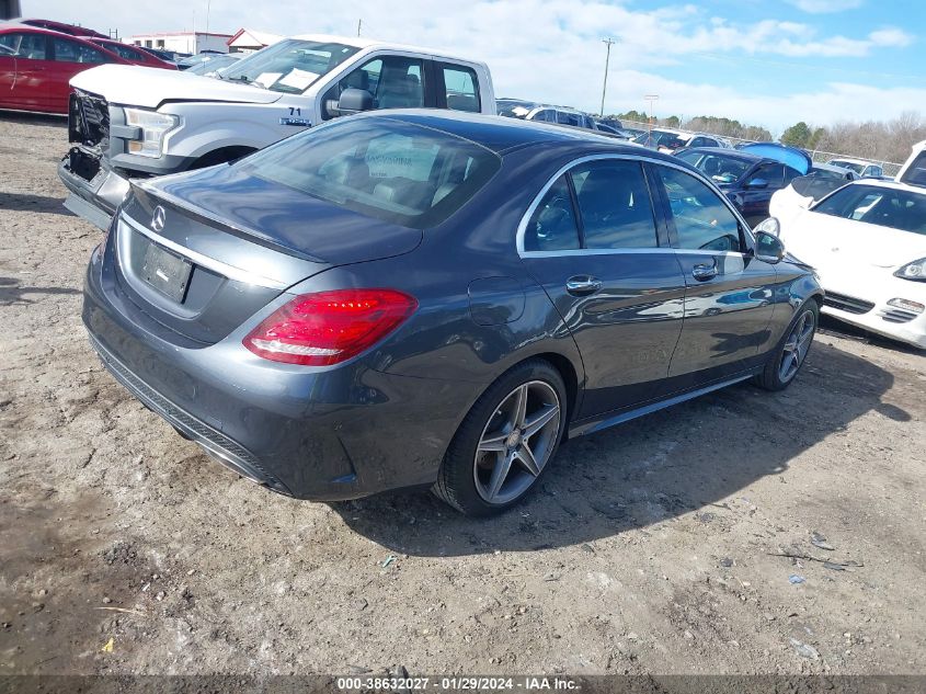 2015 MERCEDES-BENZ C 300 LUXURY/SPORT - 55SWF4JB4FU063207