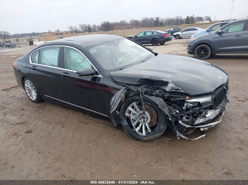 2017 BMW 740I XDRIVE - WBA7E4C57HGU99569