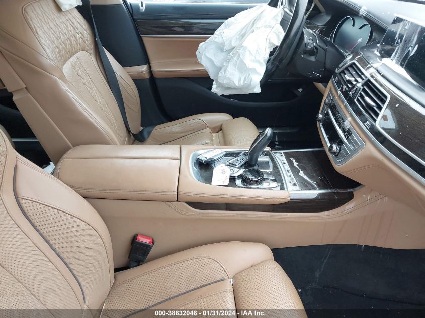 2017 BMW 740I XDRIVE - WBA7E4C57HGU99569