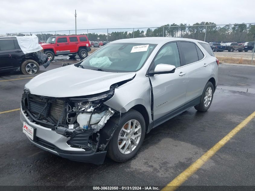 2022 CHEVROLET EQUINOX LT - 2GNAXJEV2N6141684