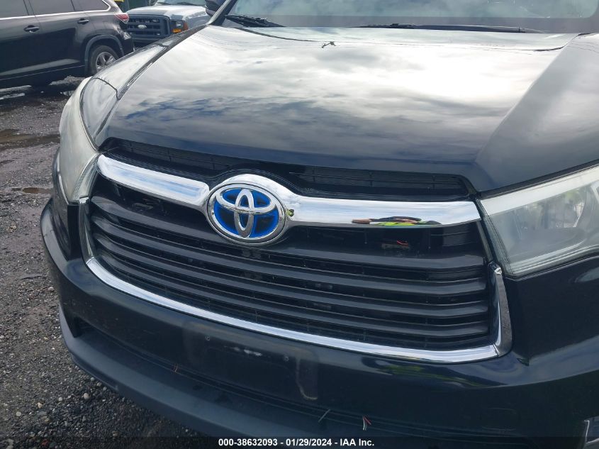 2015 TOYOTA HIGHLANDER HYBRID LIMITED 5TDDCRFH7FS013473