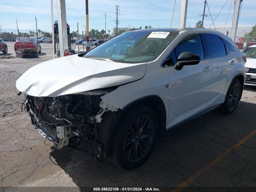 2018 LEXUS RX 450H 450H/BASE/F SPORT - 2T2BGMCA9JC020606