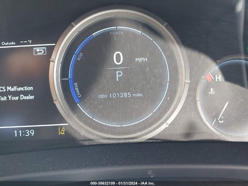 2018 LEXUS RX 450H 450H/BASE/F SPORT - 2T2BGMCA9JC020606
