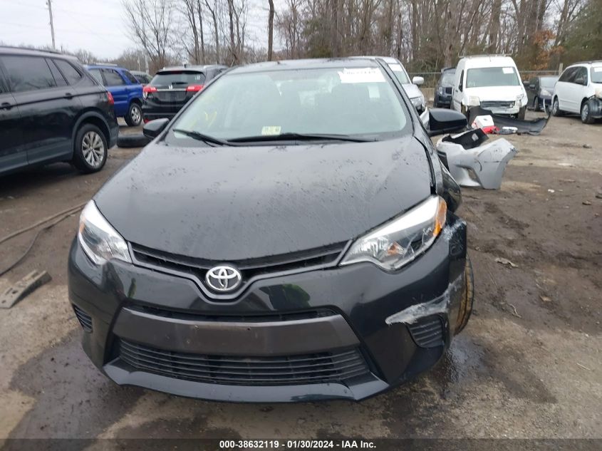 2016 TOYOTA COROLLA L/LE/LE PLS/PRM/S/S PLS - 2T1BURHE3GC720328