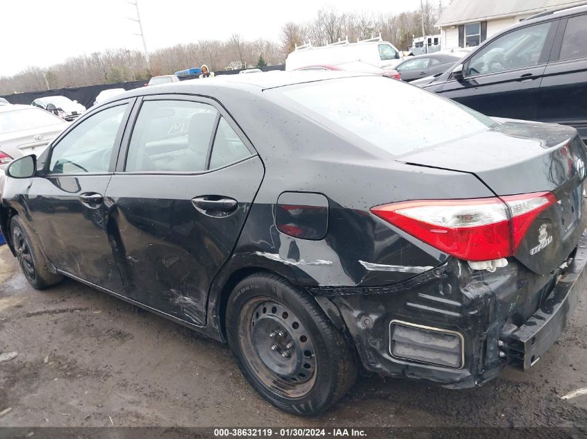 2016 TOYOTA COROLLA L/LE/LE PLS/PRM/S/S PLS - 2T1BURHE3GC720328