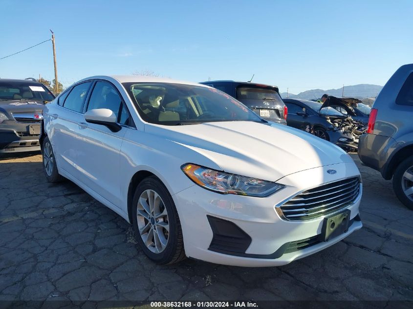 2019 FORD FUSION SE - 3FA6P0HD2KR114636