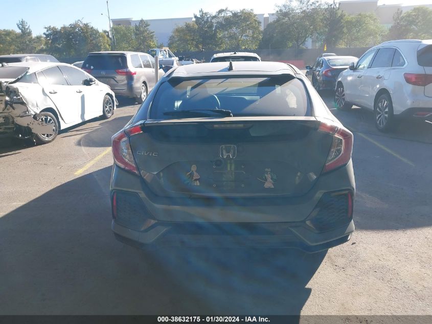 2017 HONDA CIVIC EX - SHHFK7H52HU419766