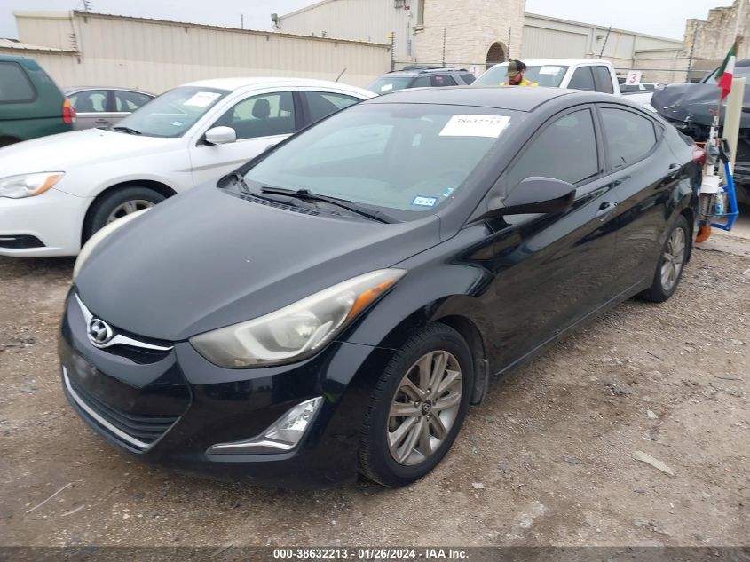 2014 HYUNDAI ELANTRA SE (ULSAN PLANT) - KMHDH4AE5EU181216