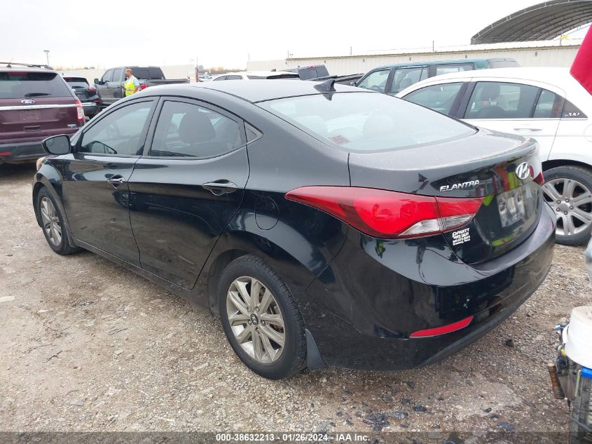 2014 HYUNDAI ELANTRA SE (ULSAN PLANT) - KMHDH4AE5EU181216