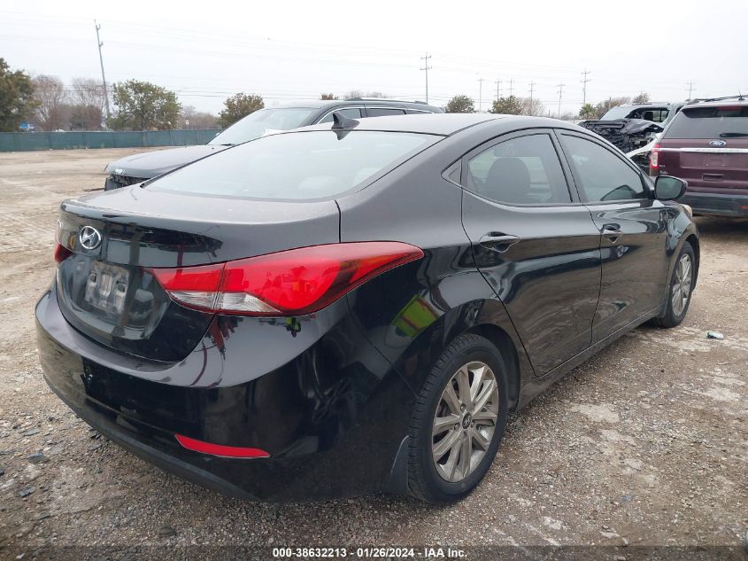 2014 HYUNDAI ELANTRA SE (ULSAN PLANT) - KMHDH4AE5EU181216
