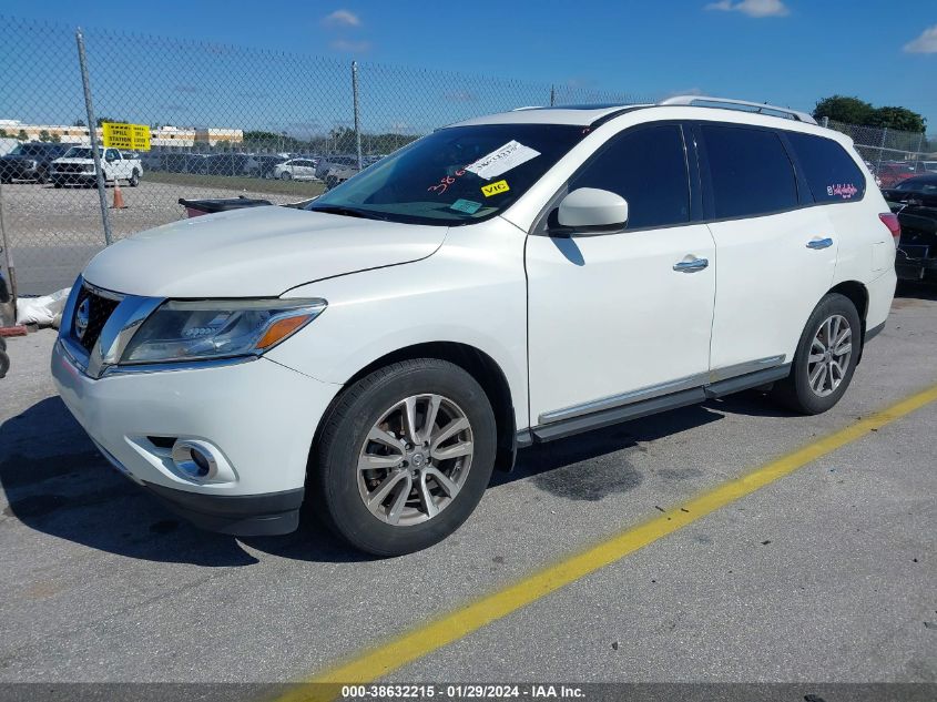 2014 NISSAN PATHFINDER SL - 5N1AR2MM1EC712201