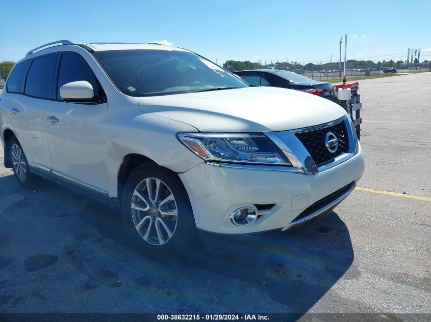 2014 NISSAN PATHFINDER SL - 5N1AR2MM1EC712201