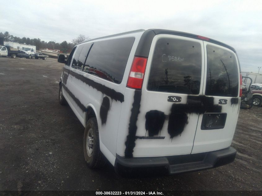 2018 CHEVROLET EXPRESS 3500 LS 1GAZGNFG8J1278511