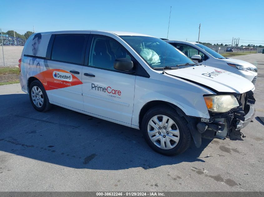 2014 DODGE GRAND CARAVAN AVP/SE - 2C4RDGBG2ER274277