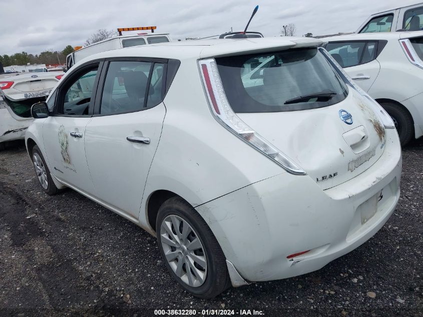 2014 NISSAN LEAF S/SV/SL - 1N4AZ0CP6EC338338