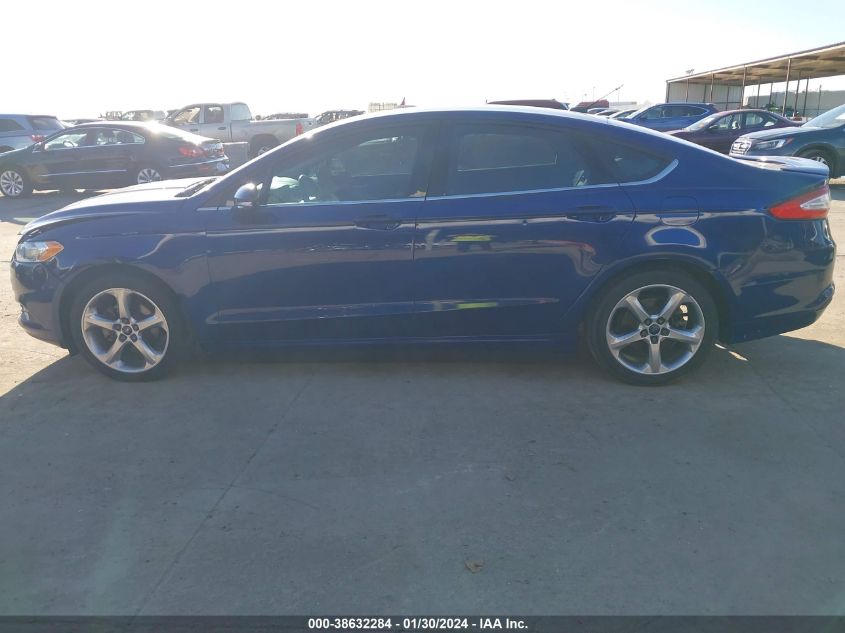 2013 FORD FUSION SE - 3FA6P0H77DR378254