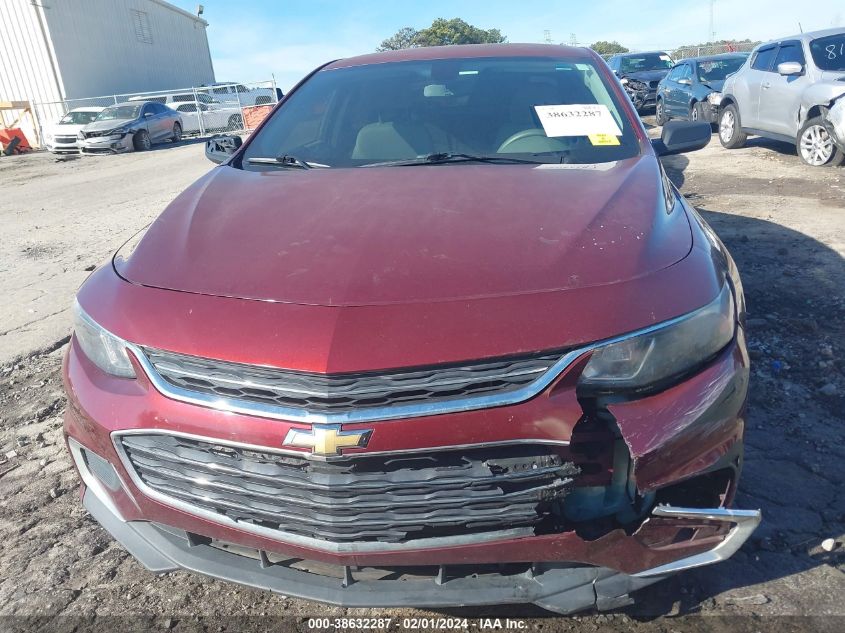 2016 CHEVROLET MALIBU LS - 1G1ZB5ST5GF219669