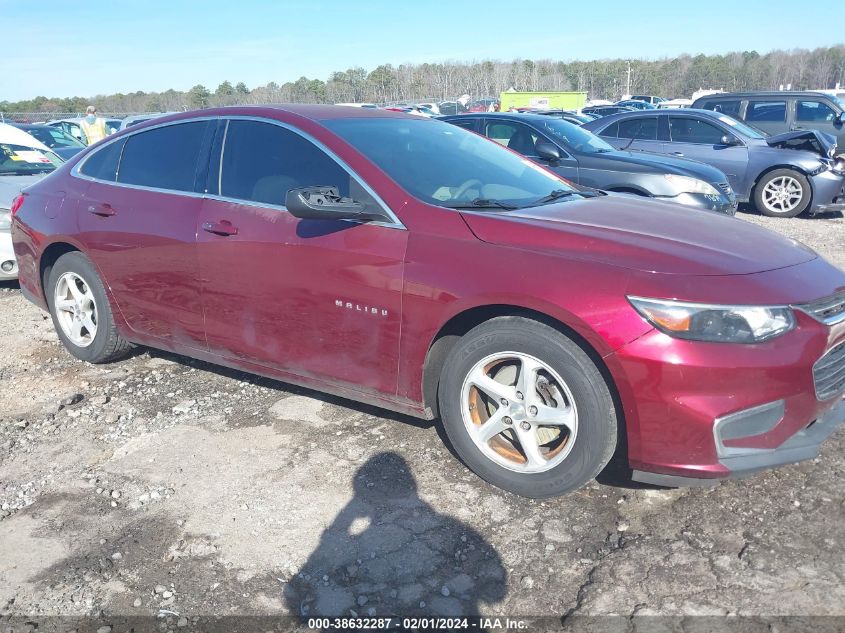 2016 CHEVROLET MALIBU LS - 1G1ZB5ST5GF219669