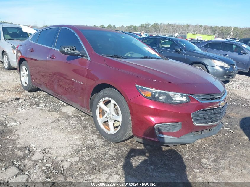 2016 CHEVROLET MALIBU LS - 1G1ZB5ST5GF219669