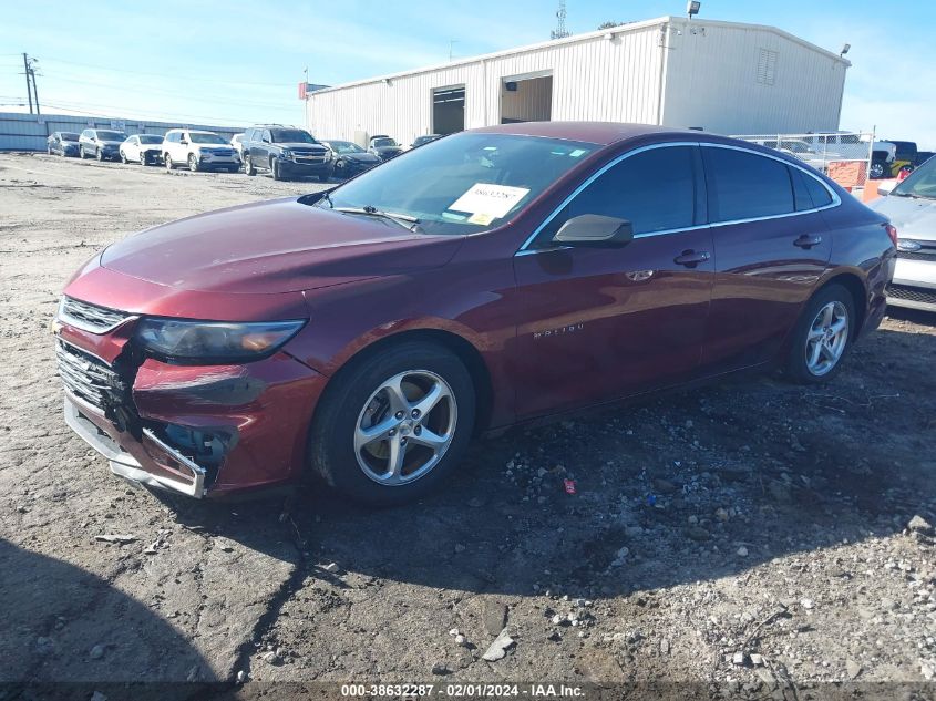 2016 CHEVROLET MALIBU LS - 1G1ZB5ST5GF219669