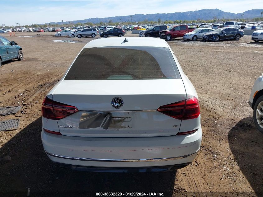 2017 VOLKSWAGEN PASSAT 1.8T R-LINE - 1VWDT7A38HC046824