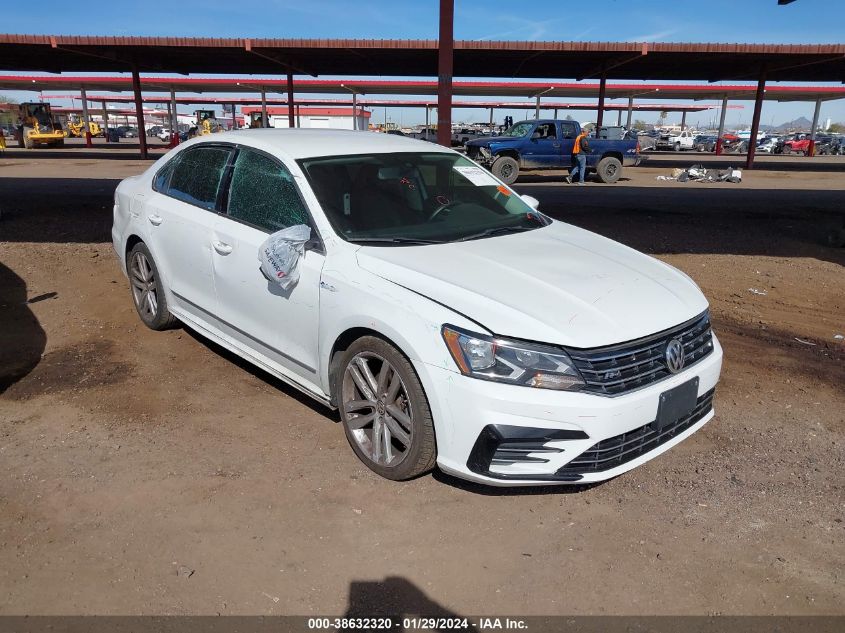 2017 VOLKSWAGEN PASSAT 1.8T R-LINE - 1VWDT7A38HC046824