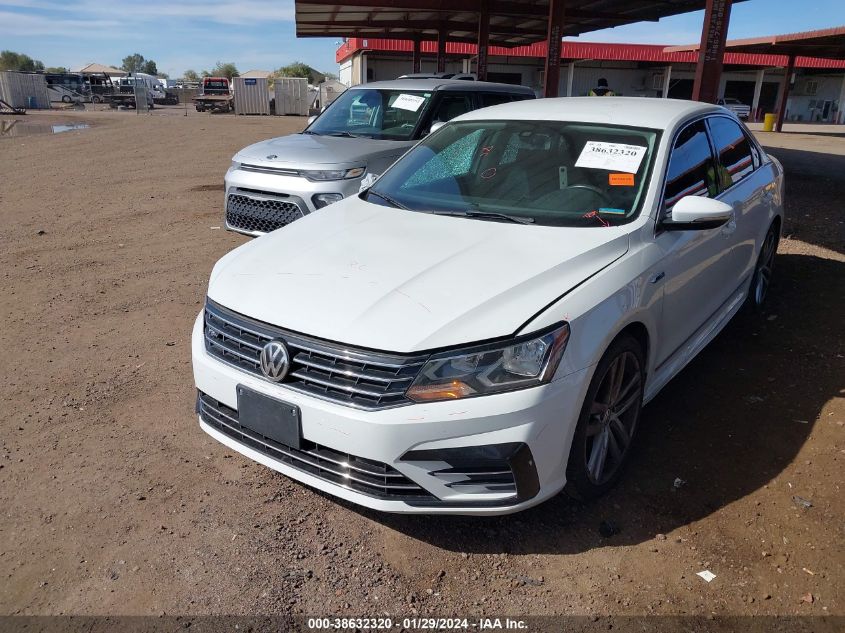 2017 VOLKSWAGEN PASSAT 1.8T R-LINE - 1VWDT7A38HC046824