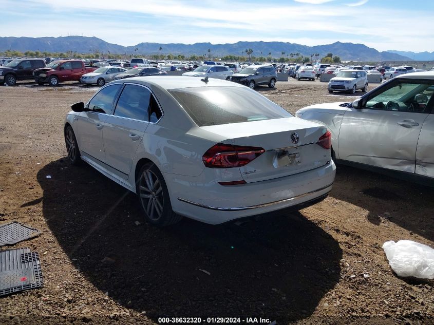 2017 VOLKSWAGEN PASSAT 1.8T R-LINE - 1VWDT7A38HC046824