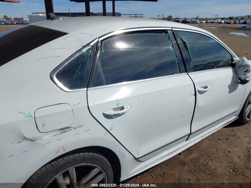 2017 VOLKSWAGEN PASSAT 1.8T R-LINE - 1VWDT7A38HC046824