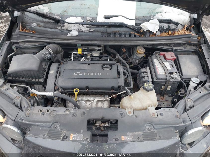 2013 CHEVROLET SONIC LT AUTO - 1G1JC5SH0D4228907