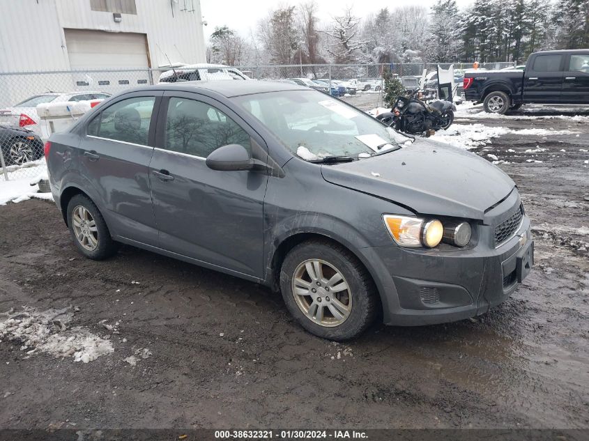 2013 CHEVROLET SONIC LT AUTO - 1G1JC5SH0D4228907