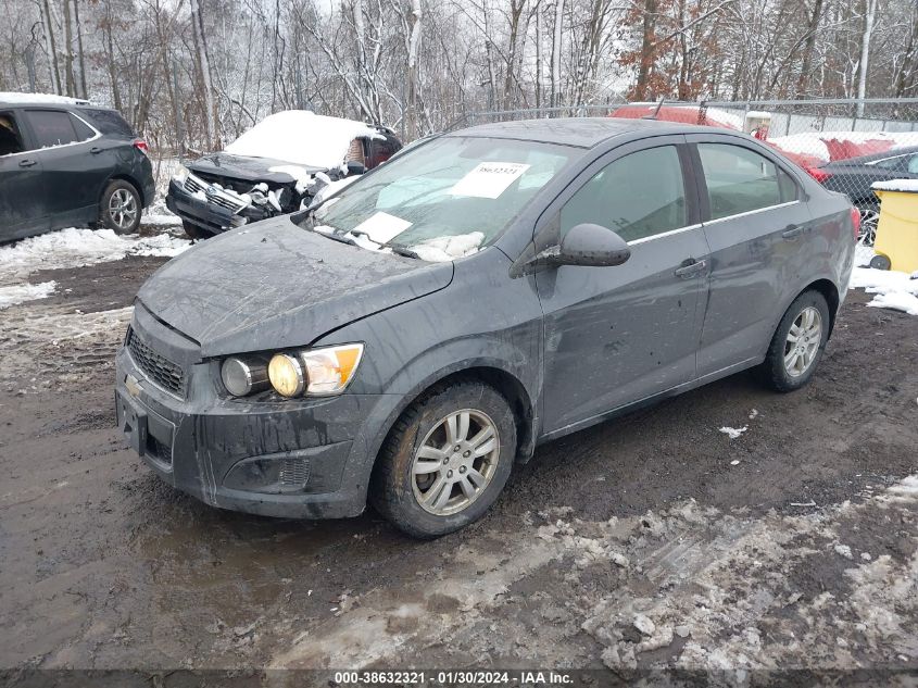 2013 CHEVROLET SONIC LT AUTO - 1G1JC5SH0D4228907