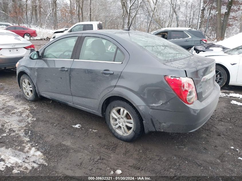 2013 CHEVROLET SONIC LT AUTO - 1G1JC5SH0D4228907
