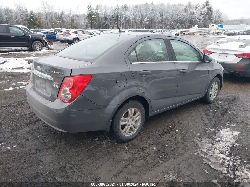 2013 CHEVROLET SONIC LT AUTO - 1G1JC5SH0D4228907