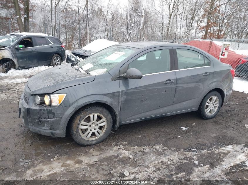 2013 CHEVROLET SONIC LT AUTO - 1G1JC5SH0D4228907