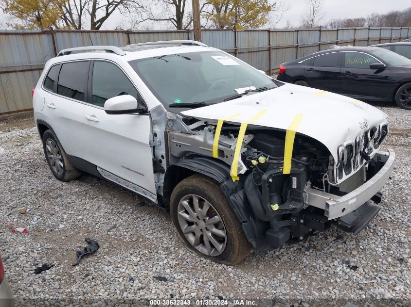2018 JEEP CHEROKEE LIMITED - 1C4PJMDX8JD607719