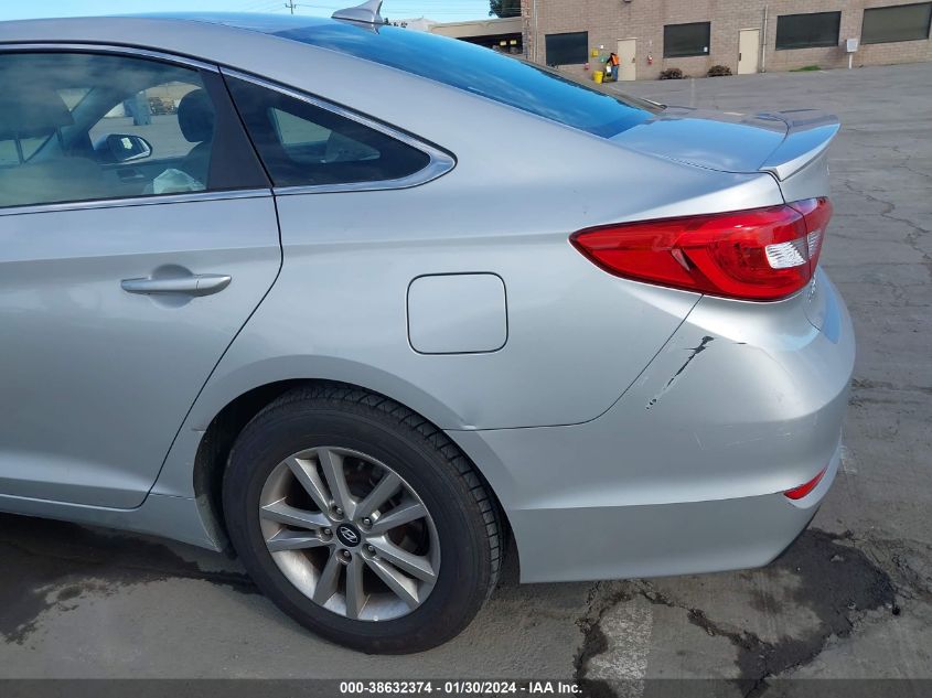 2017 HYUNDAI SONATA SE - 5NPE24AF7HH468364