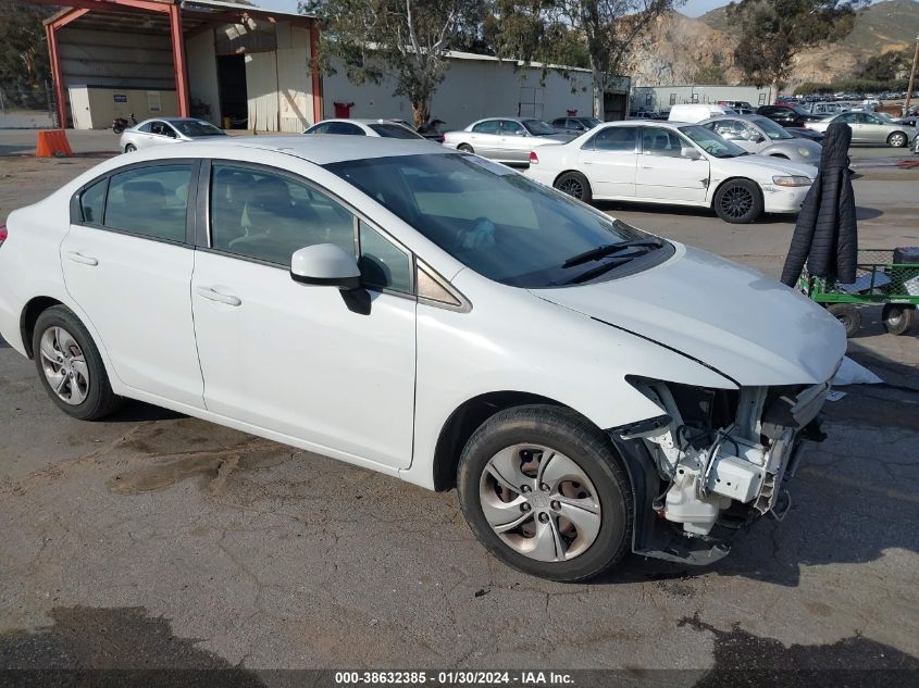 2013 HONDA CIVIC LX - 19XFB2F55DE291952