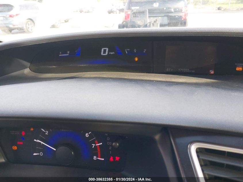 2013 HONDA CIVIC LX - 19XFB2F55DE291952