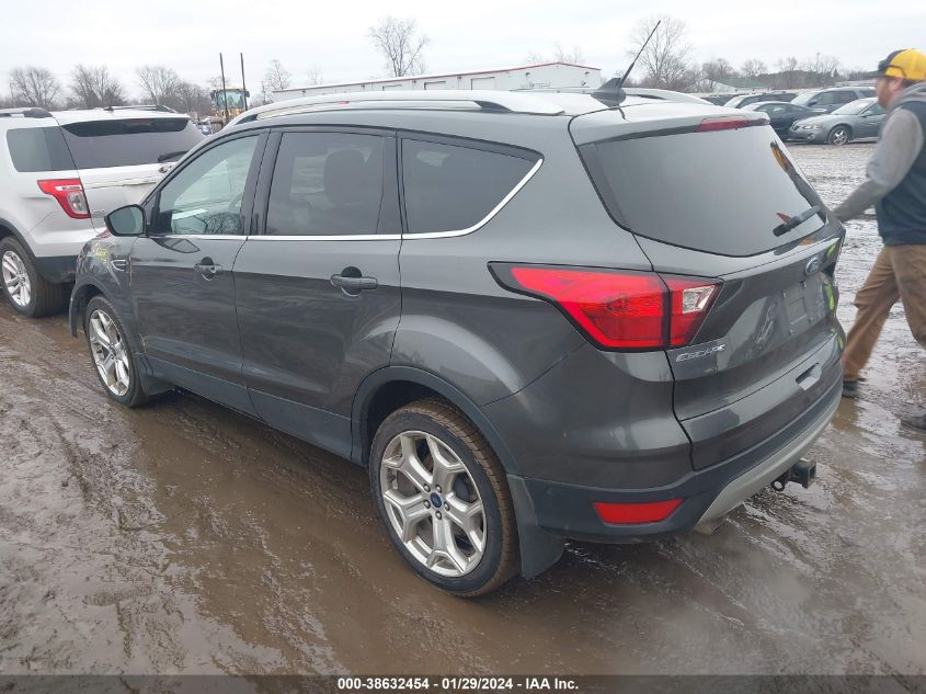 2019 FORD ESCAPE TITANIUM - 1FMCU9J97KUA13211