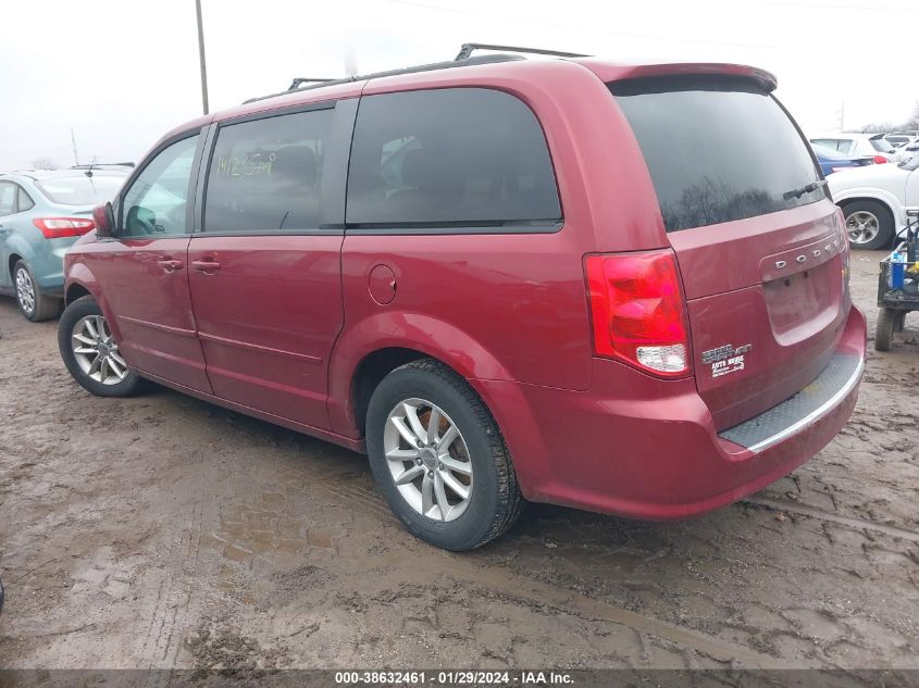 2014 DODGE GRAND CARAVAN SXT - 2C4RDGCG2ER264055
