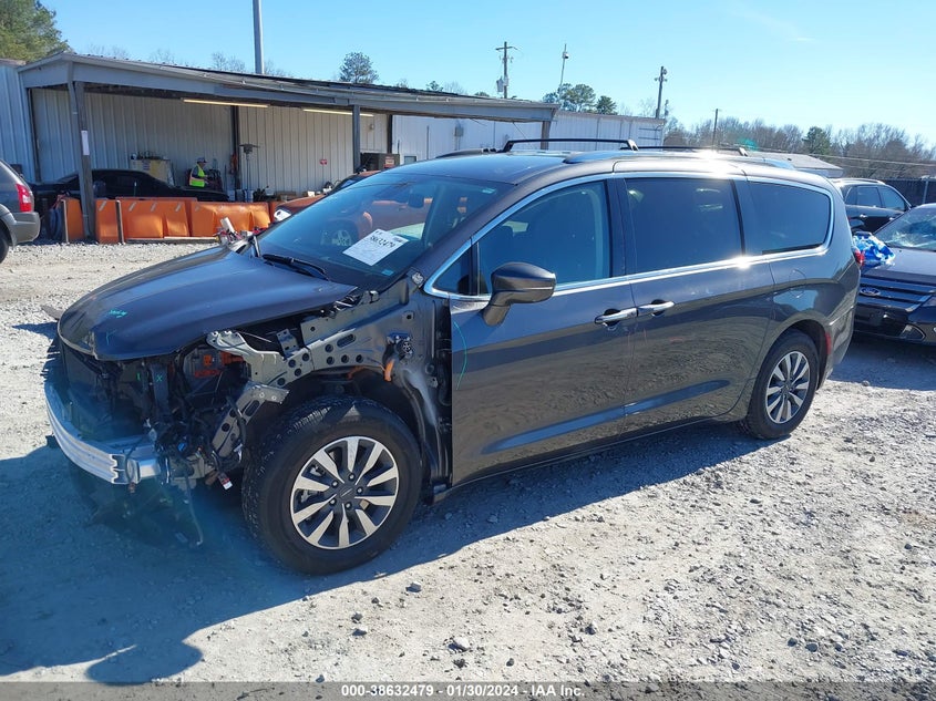 VIN 2C4RC1L77MR605884 2021 CHRYSLER PACIFICA HYBRID TOURING L