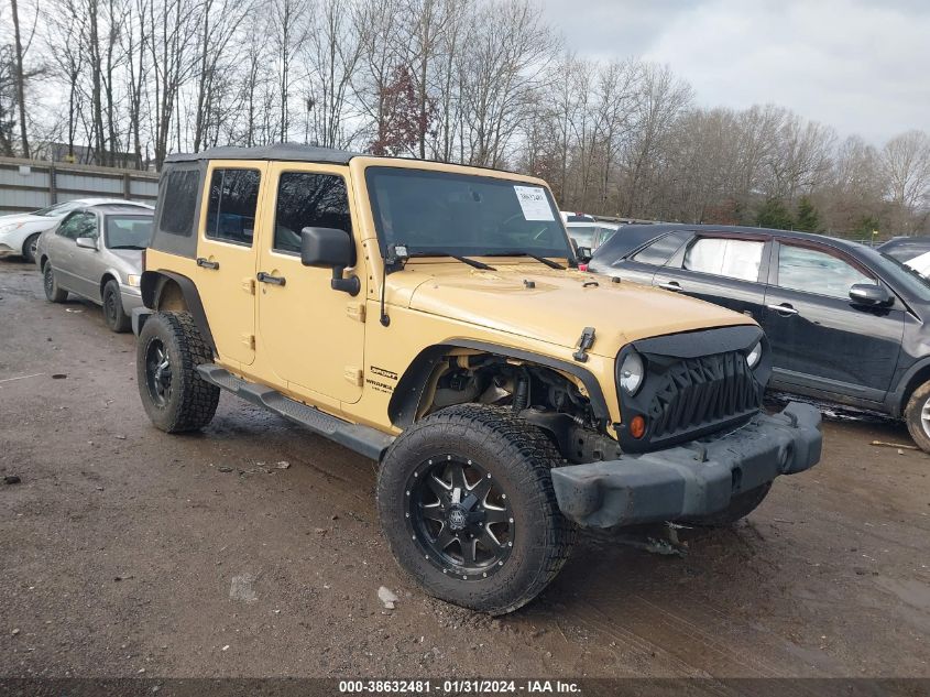 2014 JEEP WRANGLER UNLIMITED SPORT - 1C4BJWDG7EL127351