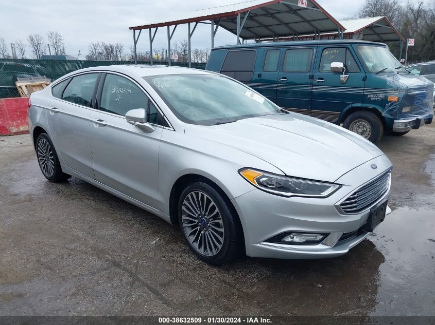 2017 FORD FUSION SE - 3FA6P0H93HR204429