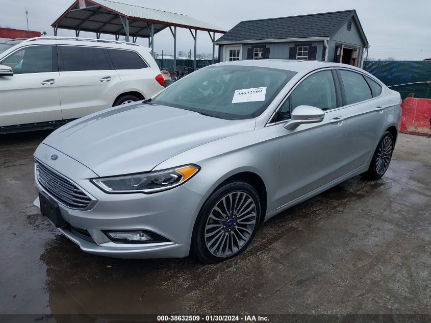 2017 FORD FUSION SE - 3FA6P0H93HR204429