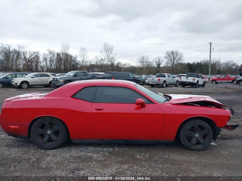 2013 DODGE CHALLENGER SXT - 2C3CDYAG8DH540407