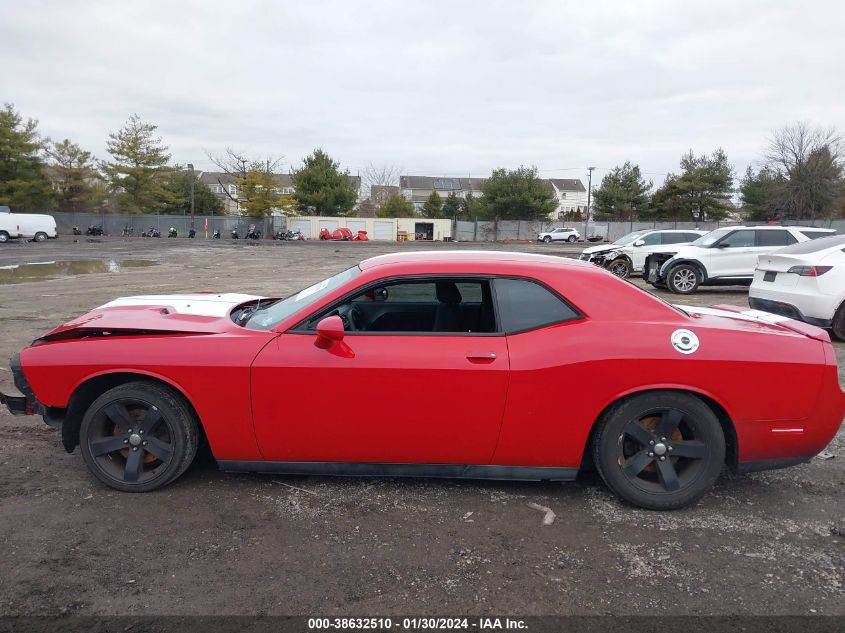 2013 DODGE CHALLENGER SXT - 2C3CDYAG8DH540407