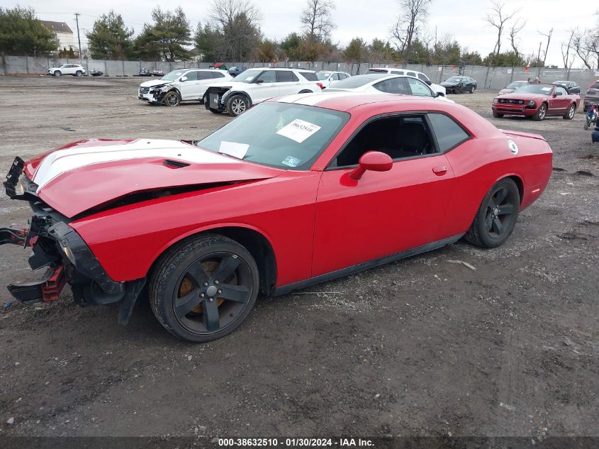 2013 DODGE CHALLENGER SXT - 2C3CDYAG8DH540407
