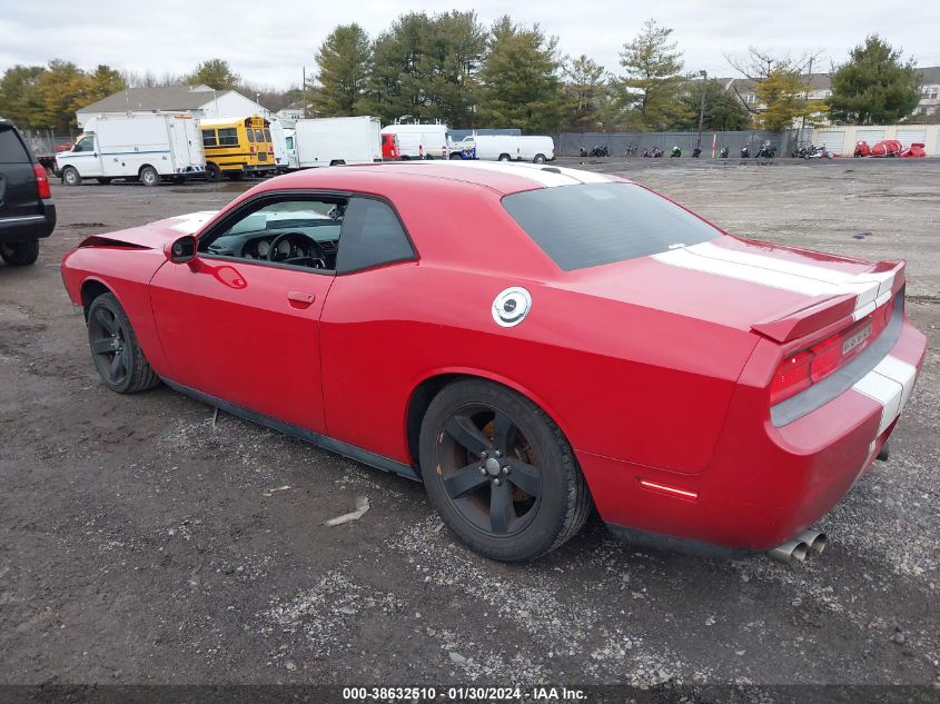 2013 DODGE CHALLENGER SXT - 2C3CDYAG8DH540407